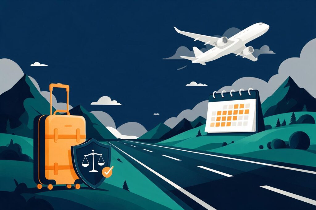 Viagem no Feriado: Seus Direitos em Atraso de Voo, Rodovia e Hospedagem