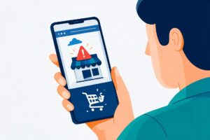 Loja online nao entregou